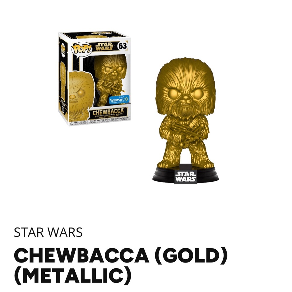 Chewbacca (Gold) (Metallic)